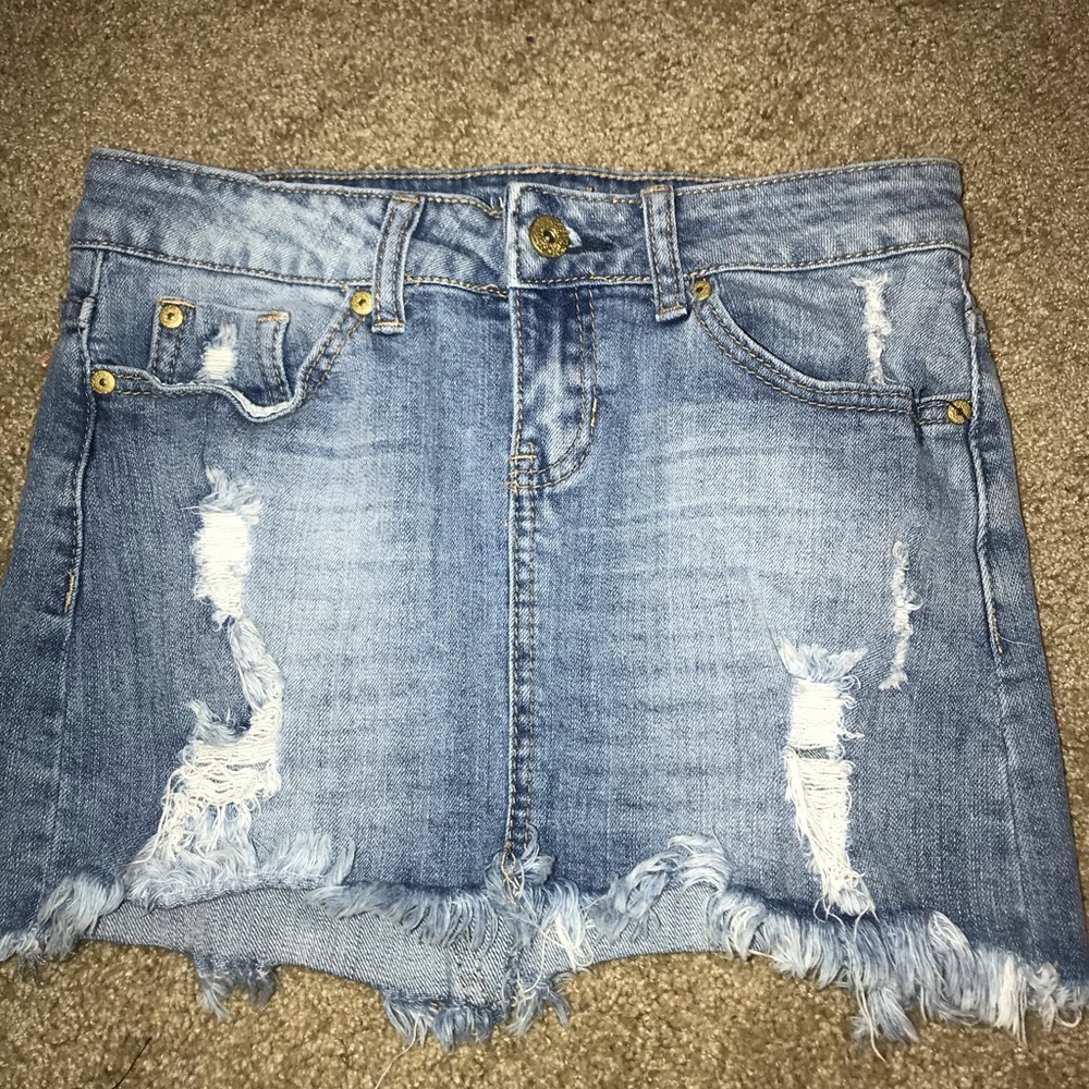 Jean skirt